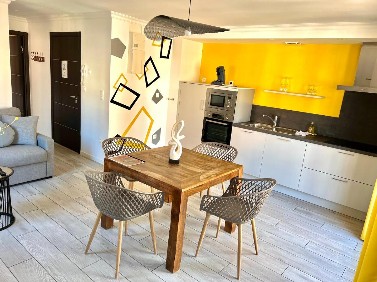 Plage A 50M Appartement Reves Etoiles Villa Les Bains De Mers Exteriör bild